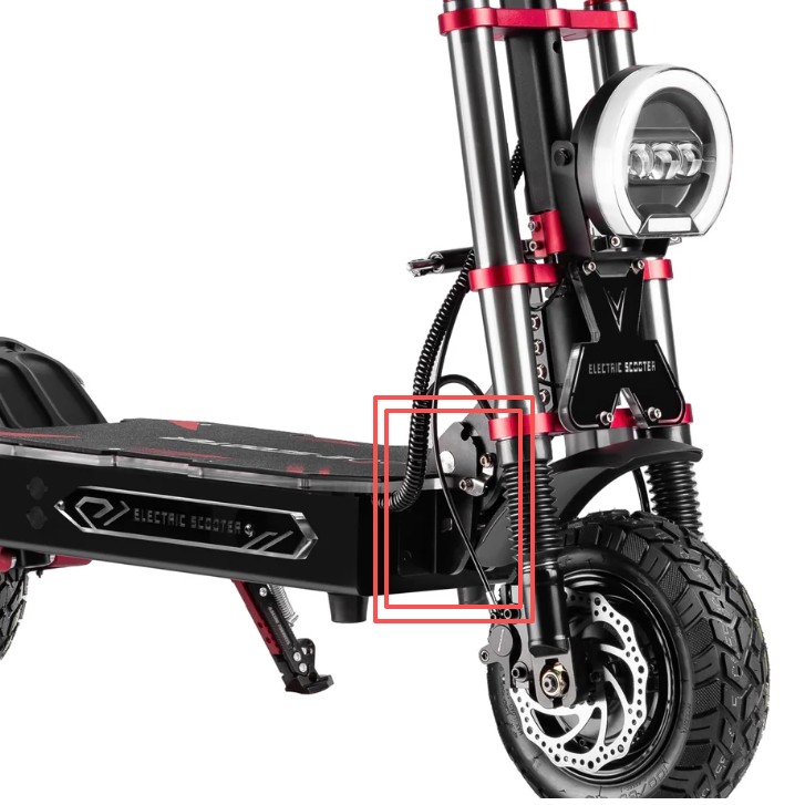 Original Front Connector for Battery Compartment for the Boyueda S5-11 scooter