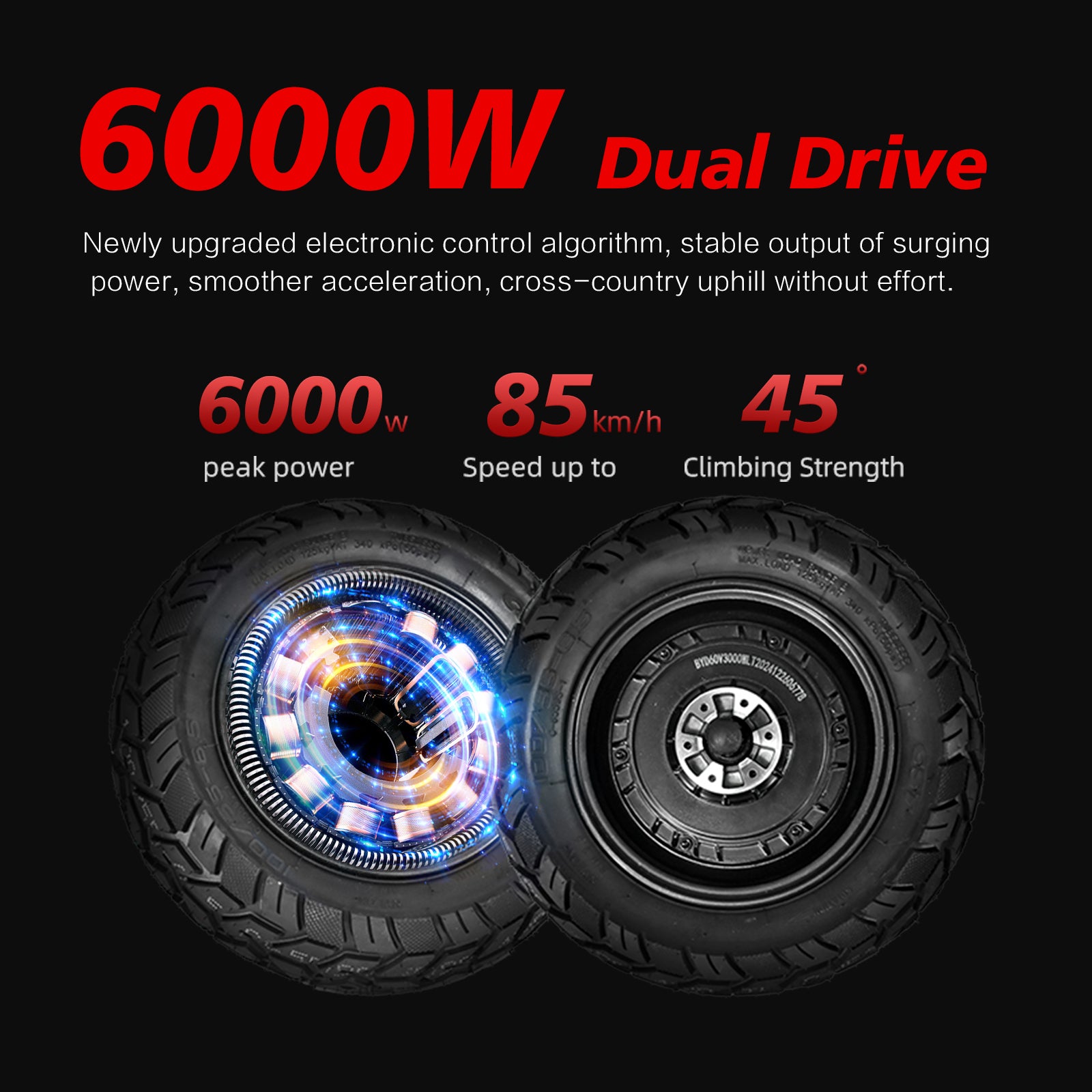 6000W Dual Motor