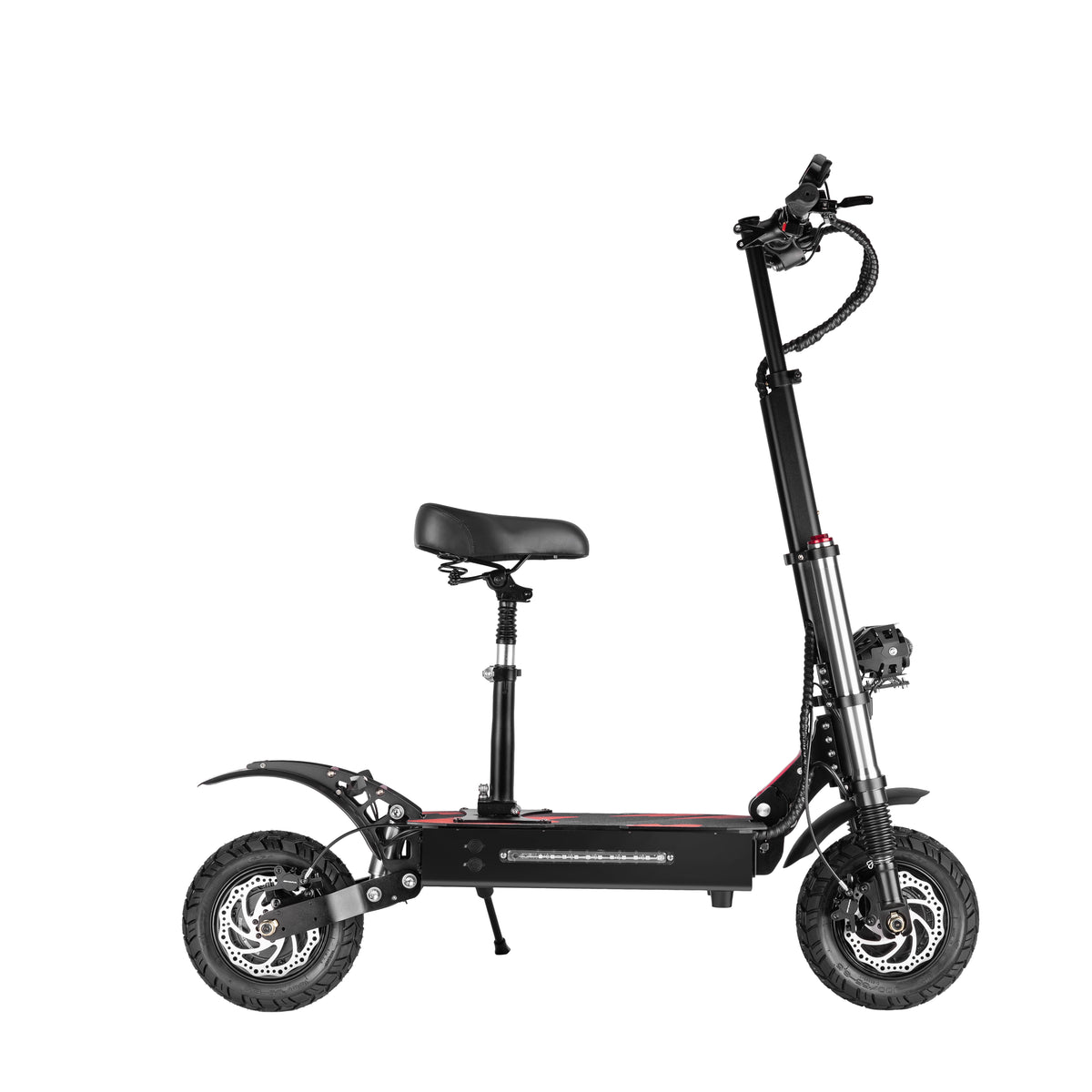 Trottinette électrique Tout-terrain BOYUEDA S5-11 60V 38AH - 11 Pouces, Pliable, Bluetooth, Noire