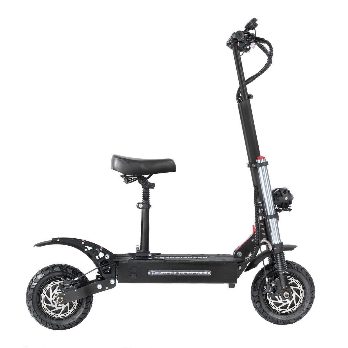 Side view of BOYUEDA S3-11 Gen 2 Electric Scooter