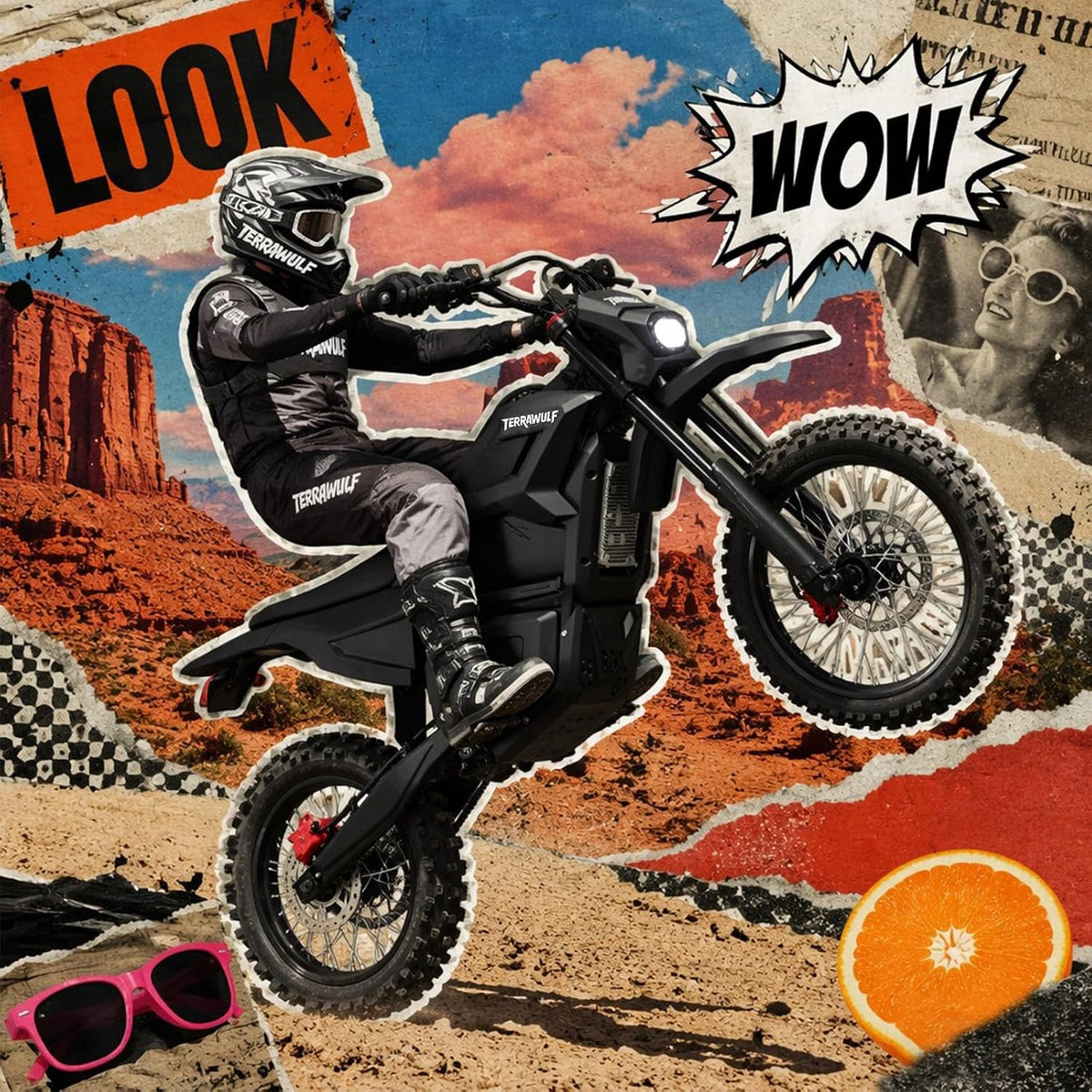 BOYUEDA Terrawulf M7 Electric Dirt Bike