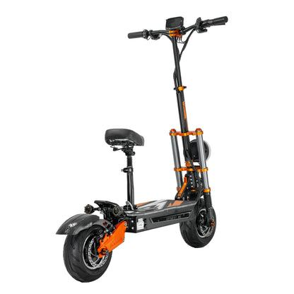 BOYUEDA M2 72V 10000W Patinete eléctrico todoterreno con NFC, Bluetooth, pantalla y amortiguador de dirección