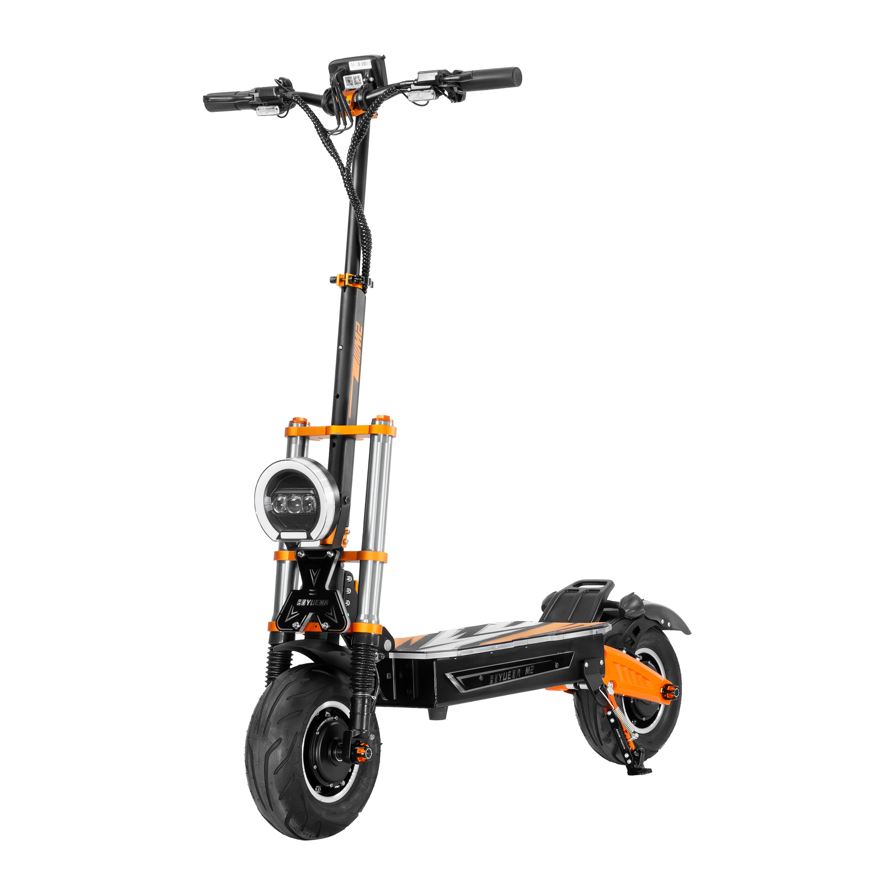 BOYUEDA M2 72V 10000W Monopattino elettrico fuoristrada con display NFC Bluetooth e ammortizzatore di sterzo