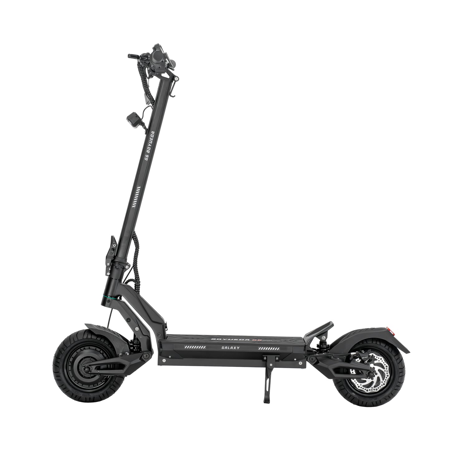 Side view of Boyueda G6 Dual Motor Foldable E-Scooter