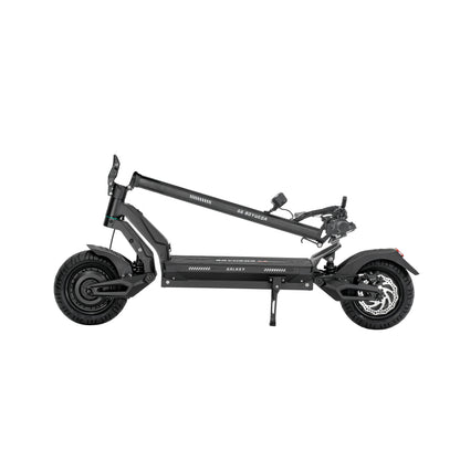 Folding view of Boyueda G6 Dual Motor Foldable E-Scooter