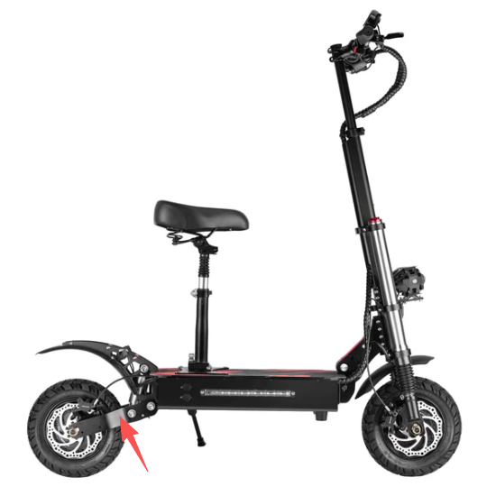 Forcellone posteriore originale per lo scooter Boyueda S3-11