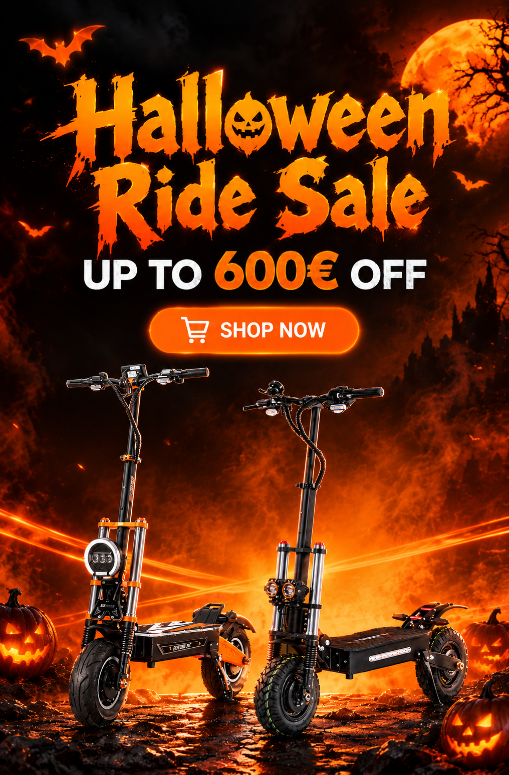 Boyueda Electric Scooter Halloween Sale