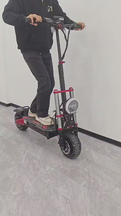 BOYUEDA S5-11 Mountain Off-Road E-Scooter Bluetooth Display with Steering Damper