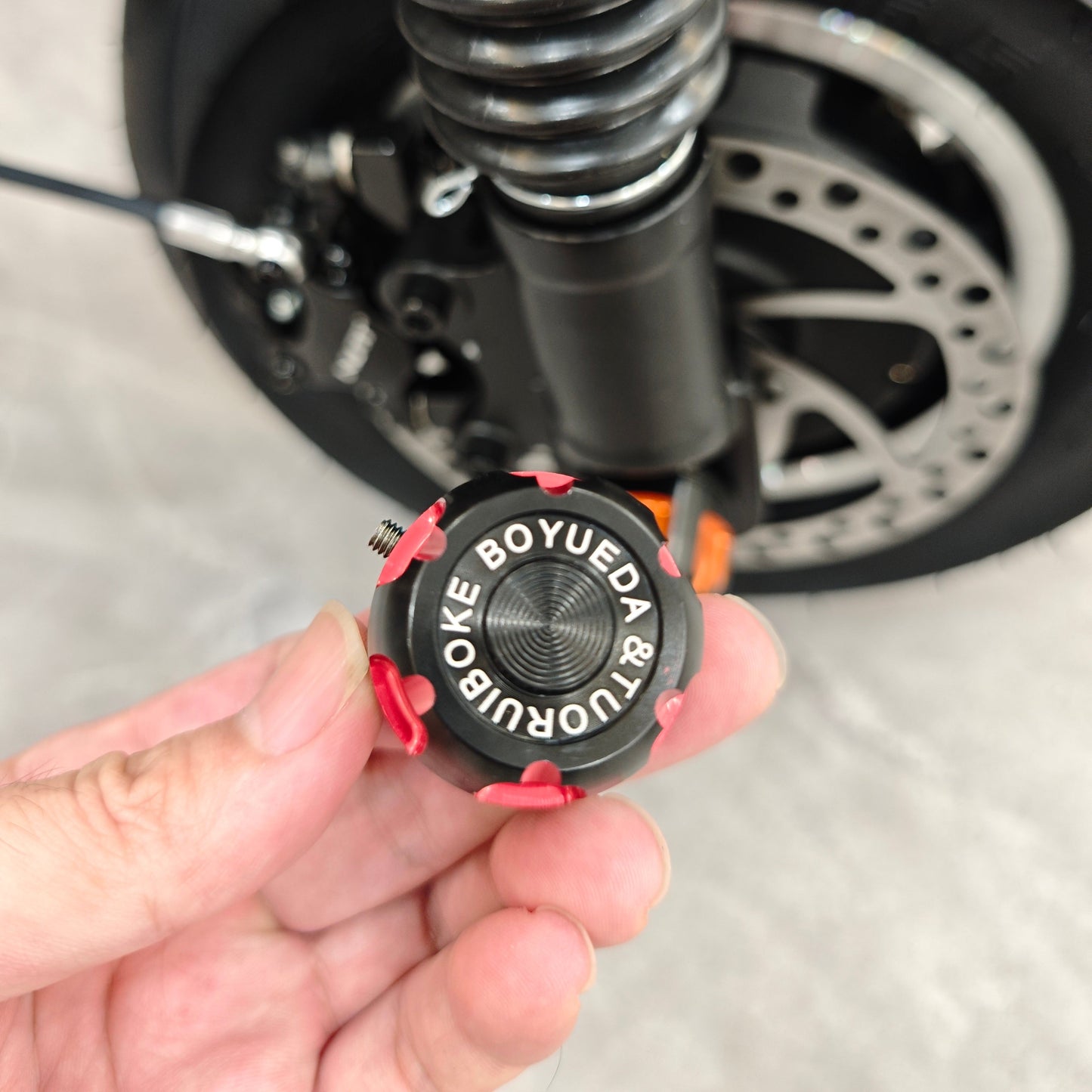 Original Motor Nut Decorative Cover for Boyueda E-scooters